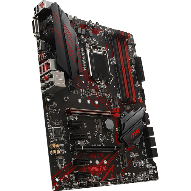 

for MSI MPG Z390 Gaming Plus desktop gaming motherboard and I9 9900K 9700K