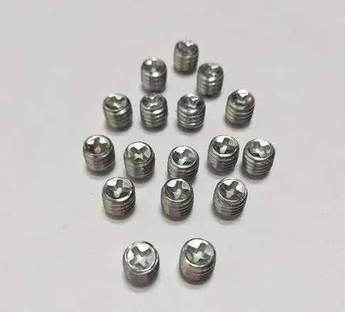
Stainless Steel 304 Cross Slotted Set Screw With Flat Point , GB/DIN non standard custom all size set screws 