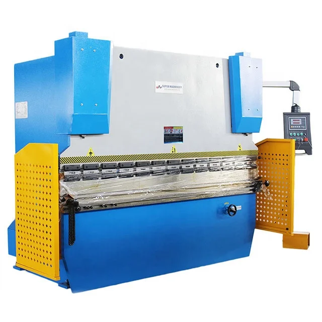 
63ton Metal Steel Sheet Plate Bending Machine WC67Y/K NC Hydraulic Press Brake for Metal Working 