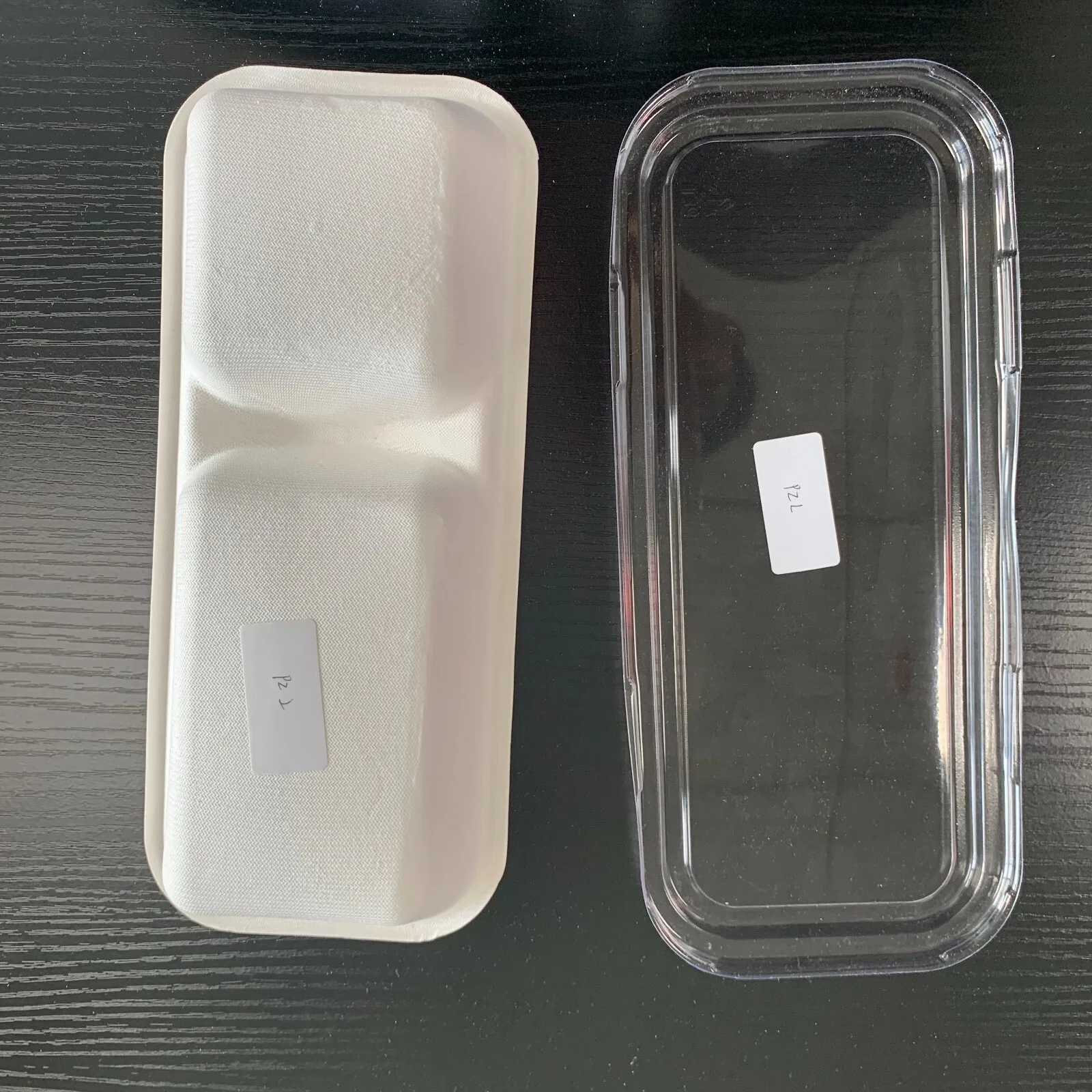 

2021 Eco friendly compostable wheat straw packaging takeout bento box disposable food container biodegradable lunch box, White color