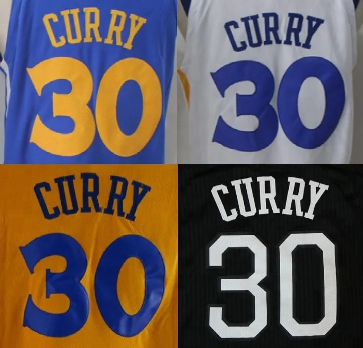 Customized Best Quality Stitched Stephen Curry Jerseys