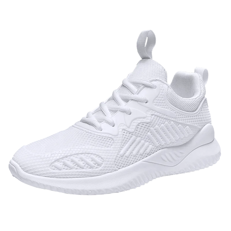 

Wholesale Stylish White Trainers Sport Sepatu Running Sneakers for Men Shoes