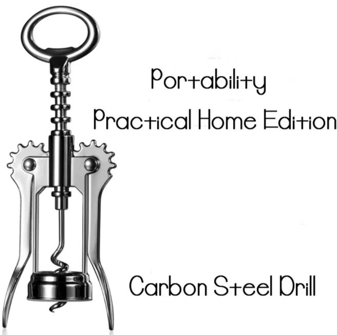 
New Design High Quality Portable Waiters Rabbit Wine Opener Corkscrew 