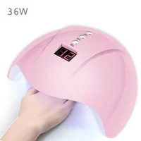 

Three Gears 30s 60s Universal Powerful Fast Curing for Gel Nail White Uv Gel Nail Curing Lamp Light Dryer Led Nail Lamp