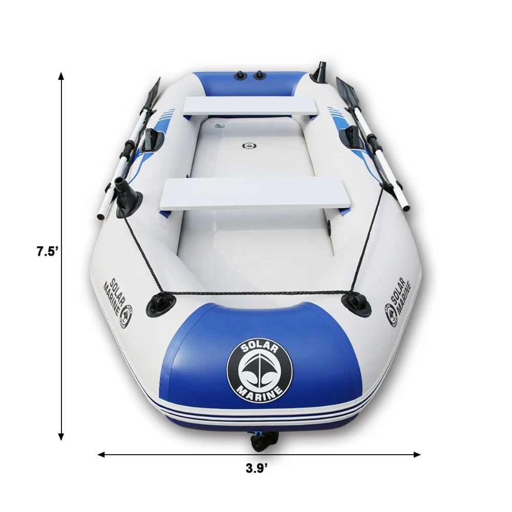 

High Speed 78 "x 50" Length CE Certification Inflatable Motor Folding Fishing Float Rowing Boats for Fishing, Blue,red,green,customized