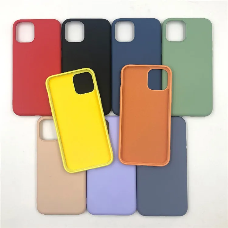 

For iPhone 13 13 Pro Max Silicone Rubber Liquid Phone Case Cover For iPhone 12 12 pro max 11 X XS Max 7 8, As picture shown