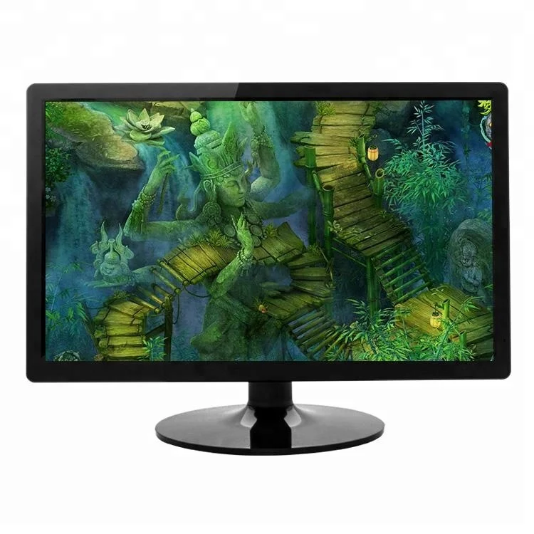 

Cheap Price OEM Desktop 18.5 19 inch LED Monitor VGA LCD Display LCD monitor for working, Black color