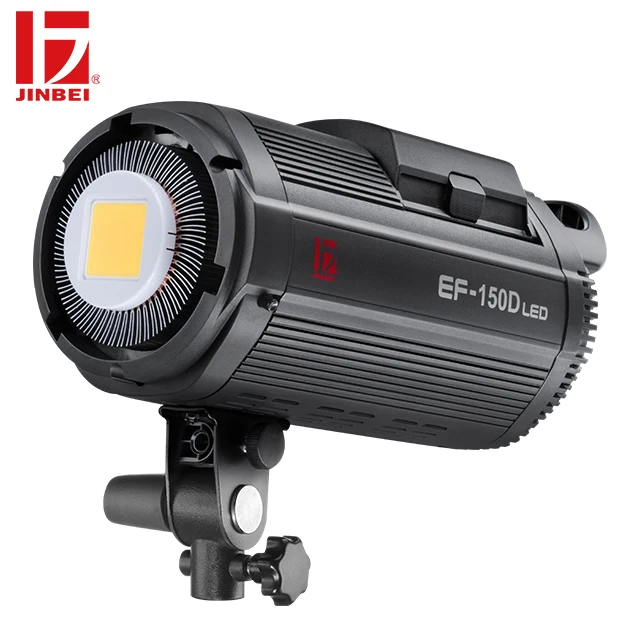 

JINBEI EF-150D 150W Dual Use LED Video Light Kit Bowens Mount 5500K Color Temperature DC Continuous Output Dimmable Photography