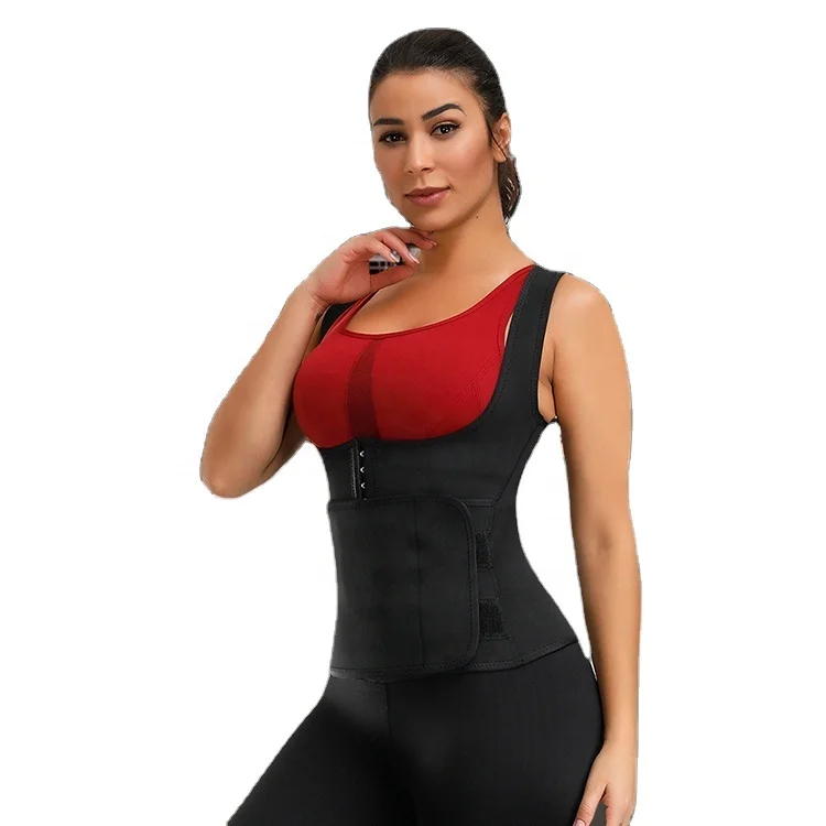 

2021 Custom Private Logo Compression Women Waist Cincher Vest Waist Trainer Neoprene waist Slimming belt, Picture