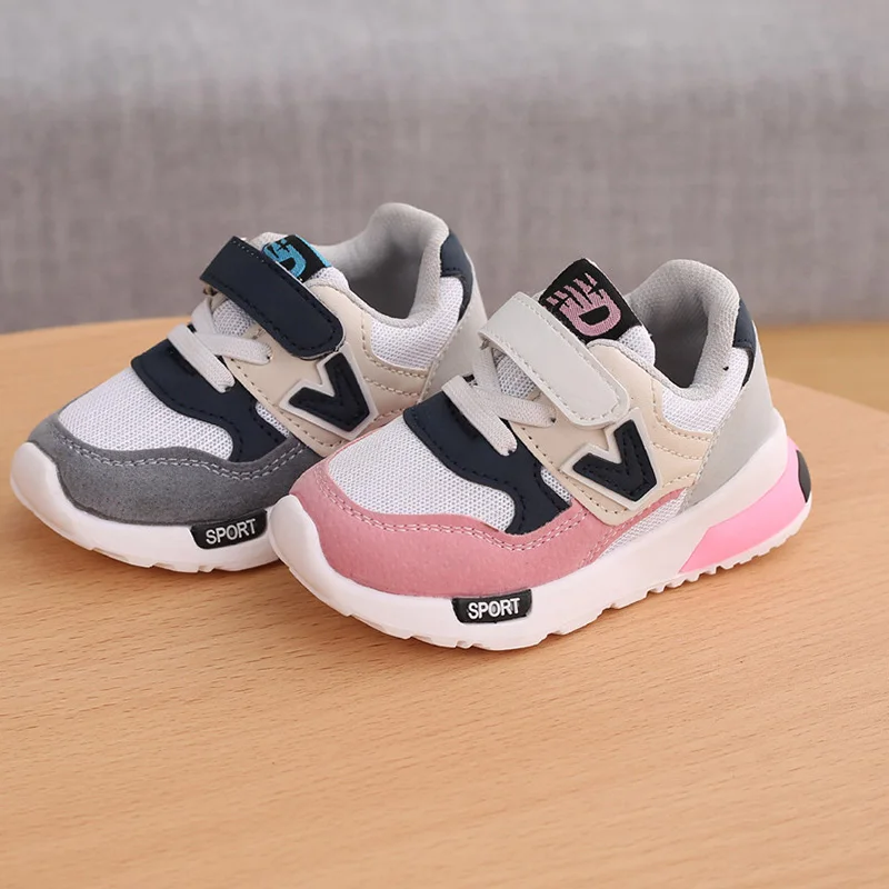 

C Children's Mesh Shoes Spring Autumn Baby Boys And Girls Sneakers Breathable Soft Anti-Slip Running Unisex Sports Shoes