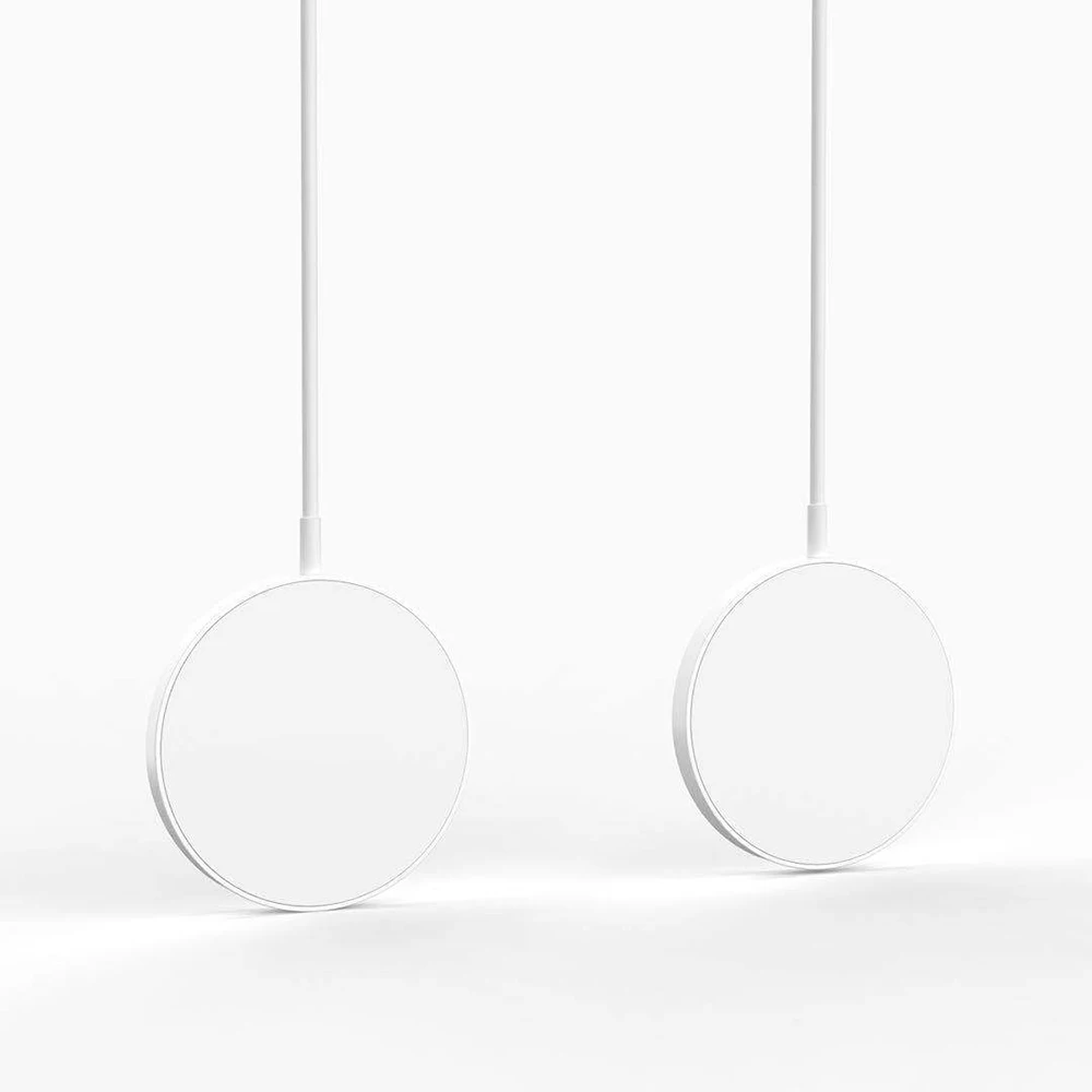 

2021 New Trending Magsafe Wireless Charger 15W for Apple Wholesale Fast Charger Pad for iPhone 12 and Smart Watch, White