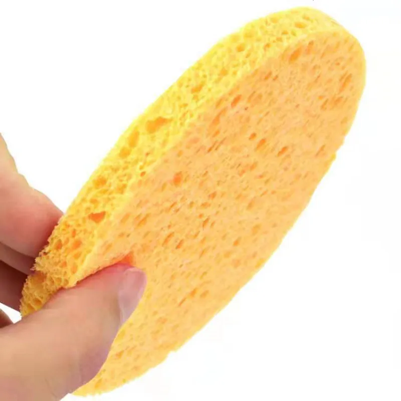 

Hot sale modern design high quality makeup face cleaning wood sponge