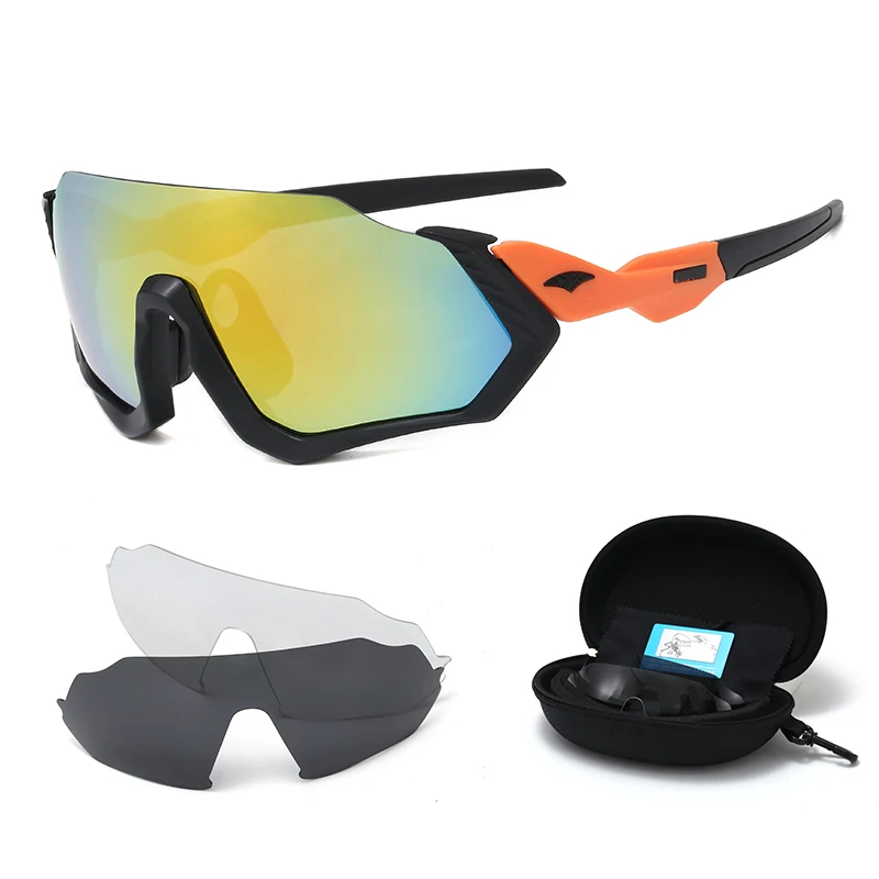 

2021 athletic replacement lenses cycling unique driving half frames shades sunglasses, 10 colors