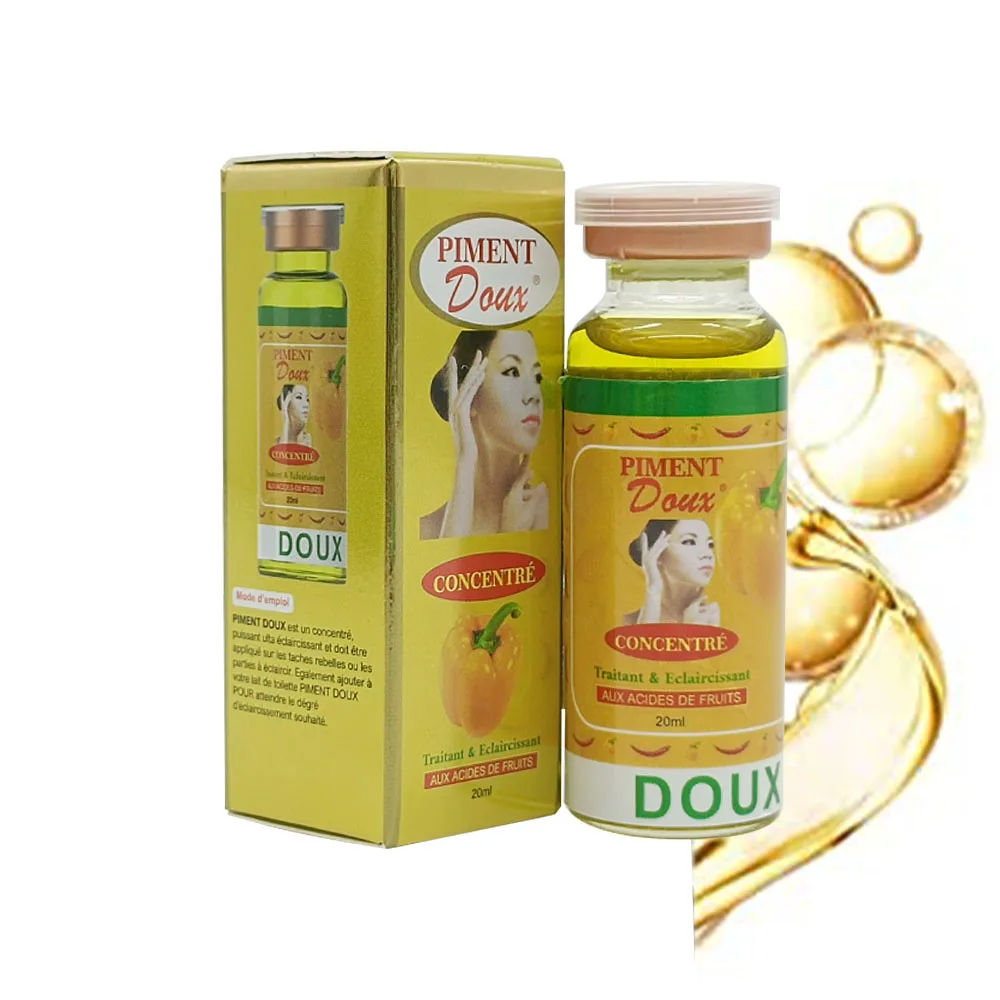 

Gluta Master Natural Skin Care Super Lightening & Whitening Facial PIMENT Daux Serum with Vitamin C & E Face Oil External Use.