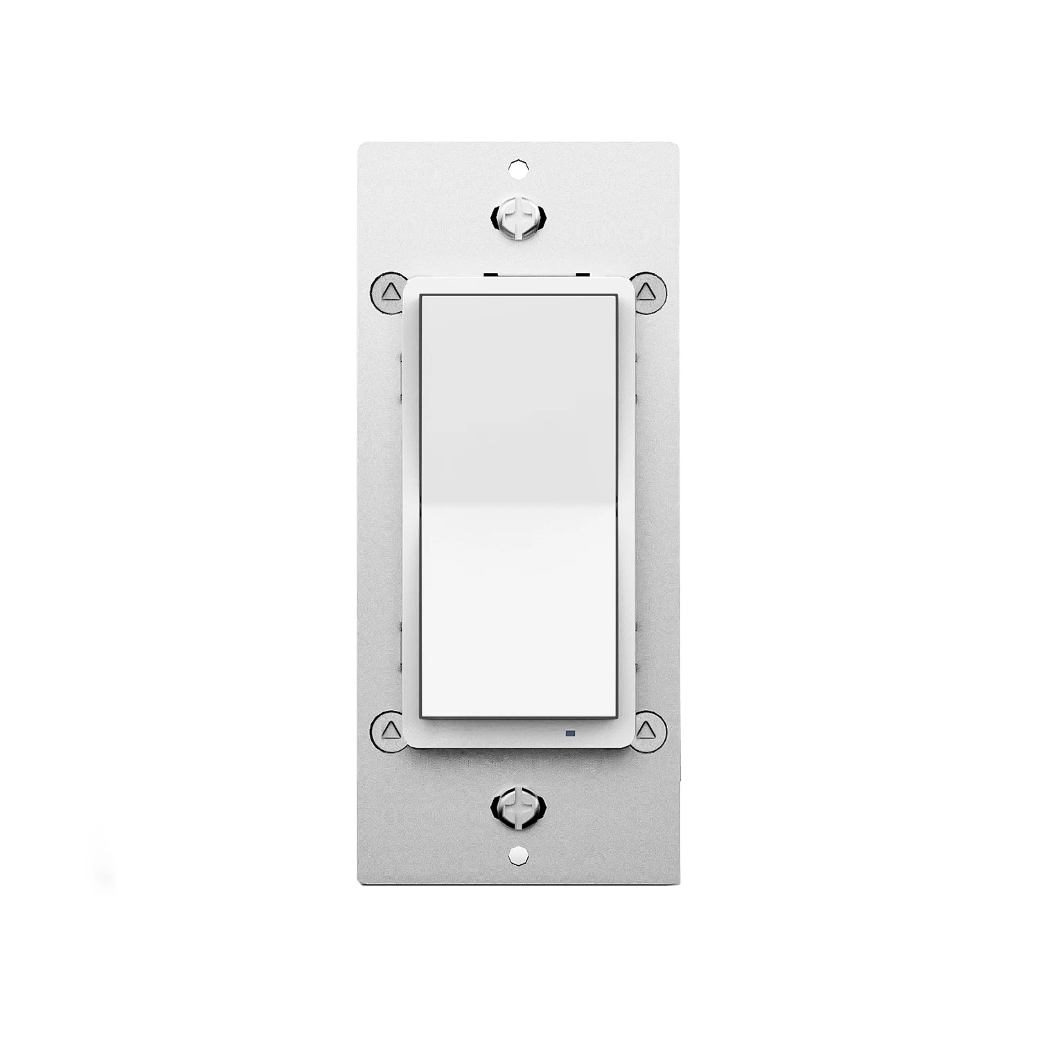 

2021 US the best in wall smart light WiFi switches work with Tuya smart life APP, White