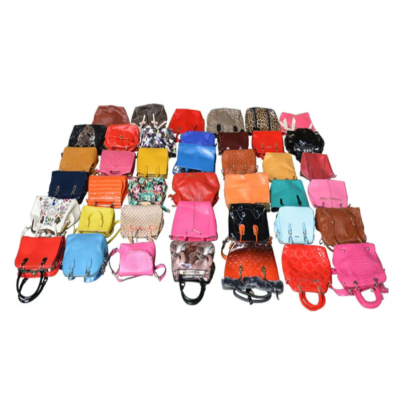 

2022 Hot Sale Second Hand Clothing Selling Used hand Bags, Mixed colors