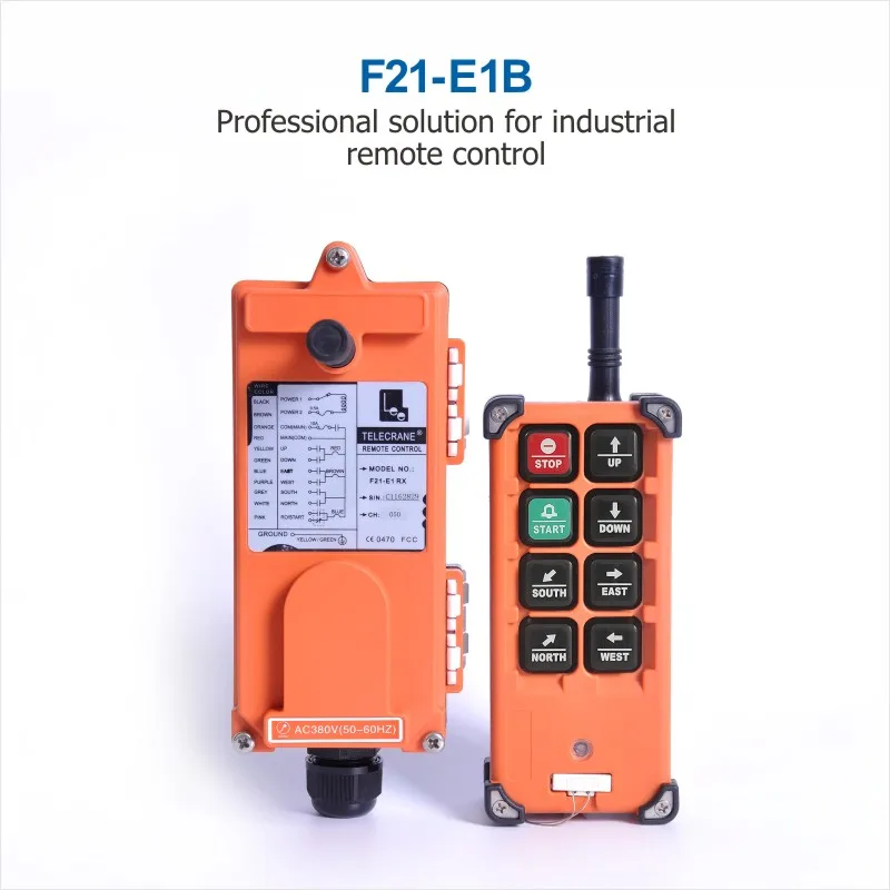 Telecrane Uting Remote Control Switch Universal F21 E1B Hoist Crane Industrial 