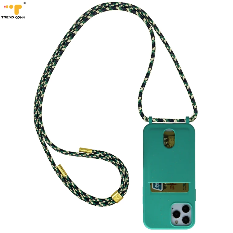 

100% Biodegradable Eco-friendly Card Slot Phone Case For iPhone