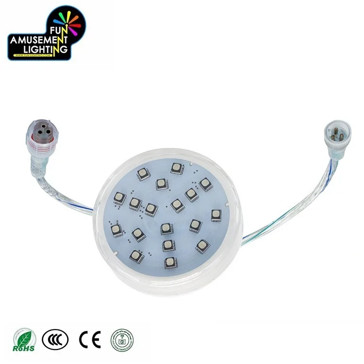 24V 20MM E14 LED Pixel Funfair Decoration Programmable Light Controller With SD Card