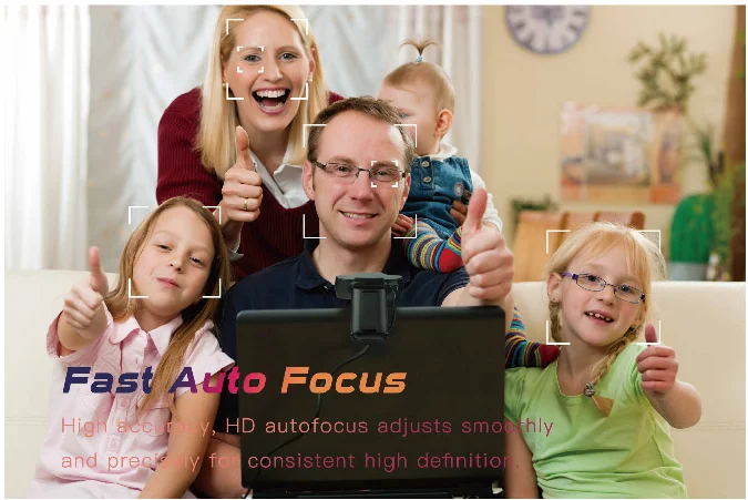 Fábrica al por mayor Live Broadcast HD usb 1080P WebCam con micrófono y altavoz para trabajar y estudiar en casa