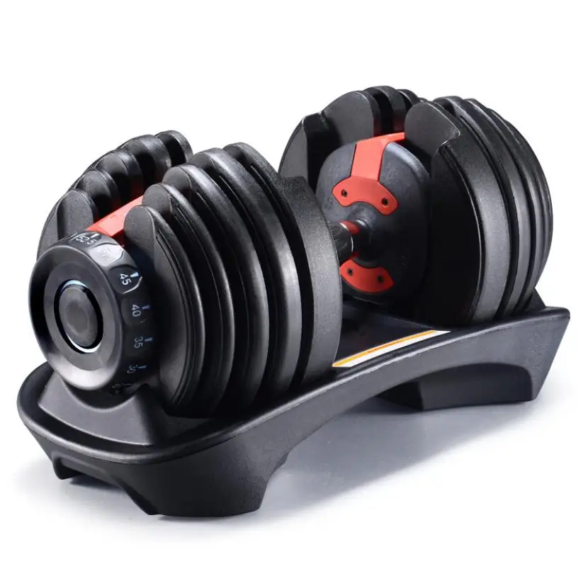 

Hot Sale Adjustable Dumbbell Fitness Equipment Lose Weight