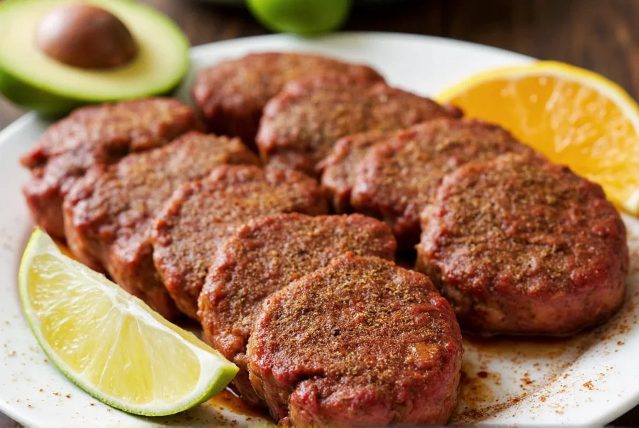 Fajitas With Tortillas And Sides