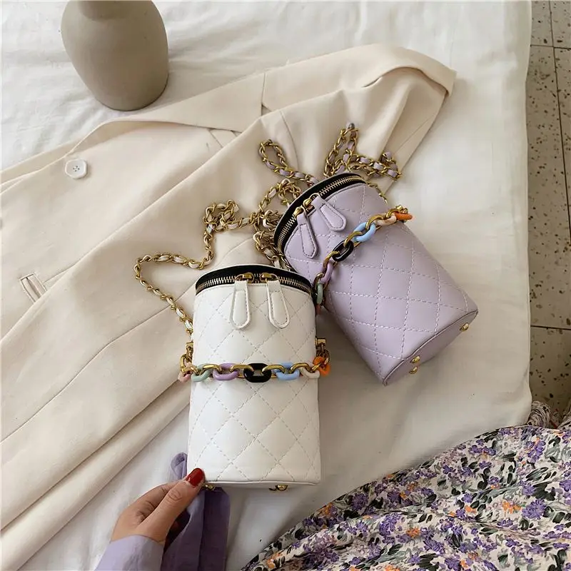 

B10111 Latest wholesale crossbody bag wallet round handbag