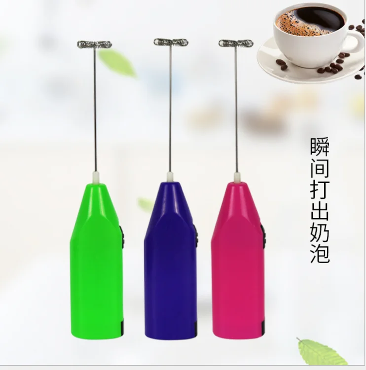

Milk Frother Handheld Foam Maker for Lattes - Whisk Drink Mixer for Coffee, Mini Foamer for Cappuccino, Frappe, Customized color