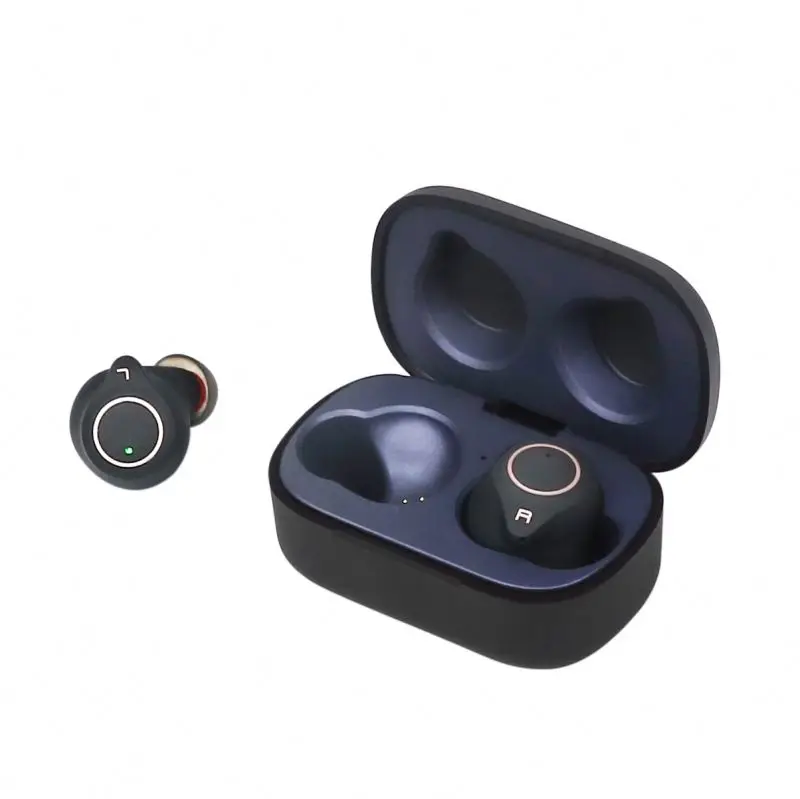 

True Wireless Earbuds TWS Stereo BT 5.0 Headphones with QCC 3020 CVC8.0 Noise Cancelling in-Ear Earphone