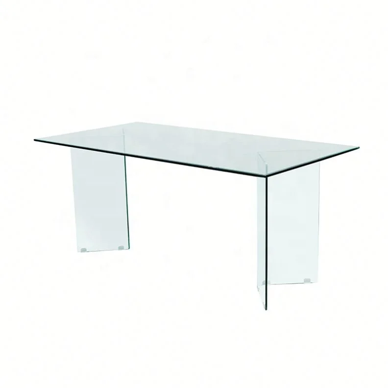 Best Selling Modern Hot Bent Glass Coffee Table Simple Design Glass Top