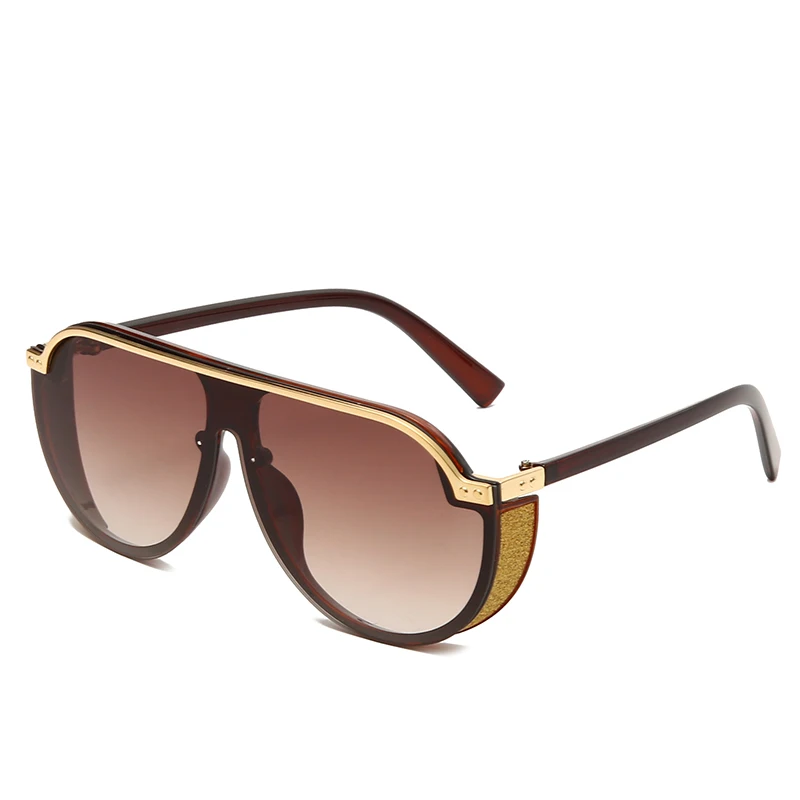 

Fashion Wholesale Luxury Half Frame Customised Designer Authentic Unisex Sunglasses Vendor Vintage Gafas De Sol Men UV400