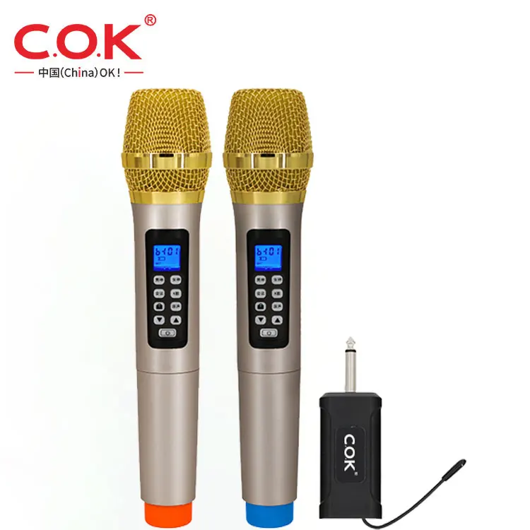 

C.O.K Professional Smart Wireless Microphone Dynamic Karaoke Mic