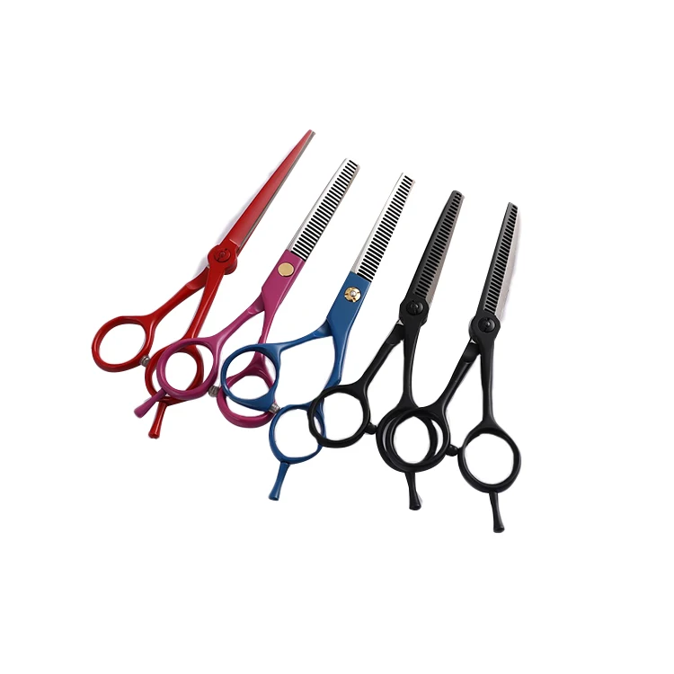 

High Quality Hairdressing Beauty Barber Set Scissors, Kit Scissors Professional