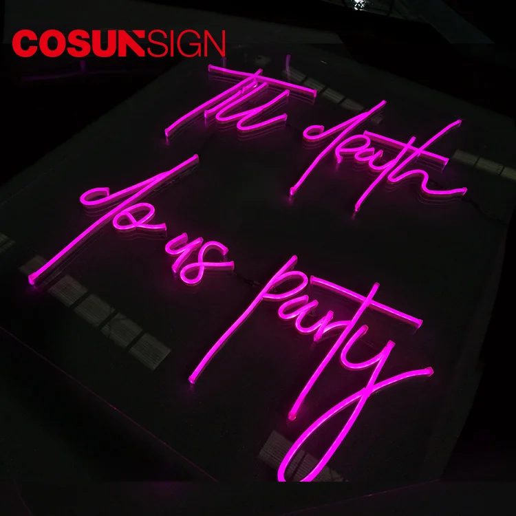 Cosun Custom Neon Sign Letters Led Neon Lights Letters Led