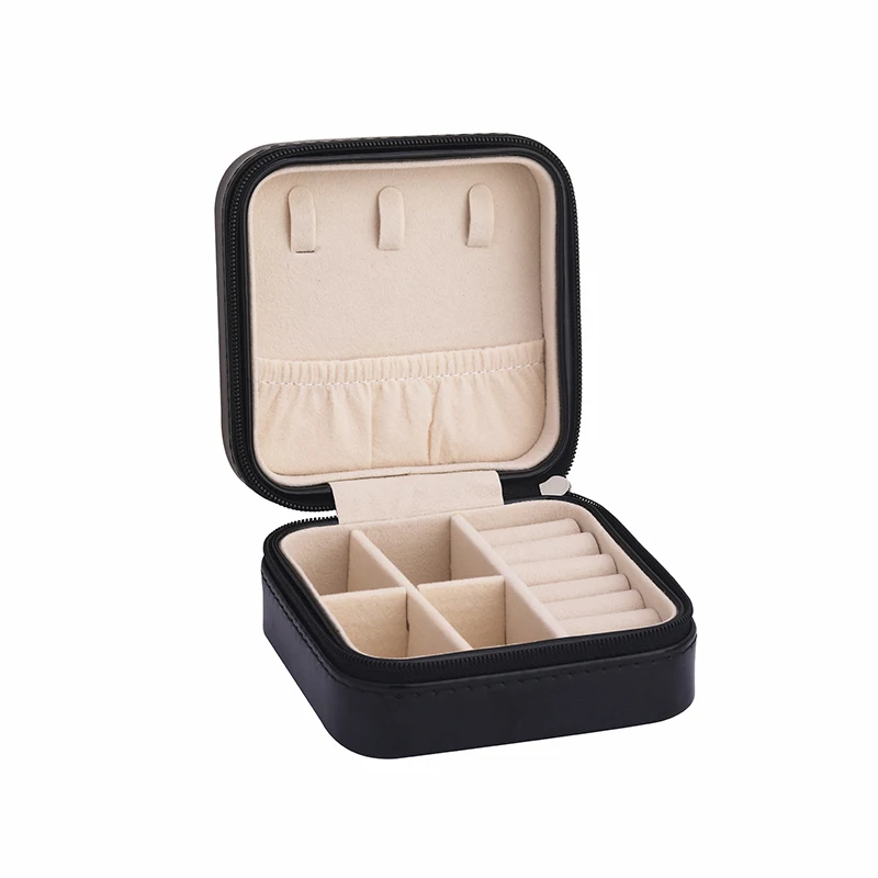 

Wholesale Custom Logo Packaging Gift Jewelry Box Exquisite Drawer Box Multi-Layer Eco-friendly PU Leather Storage Jewelry Box, White/pink/black