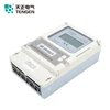 TENGEN New Structure DTSY256 3*220/380V 10(40)A class1.0 LCD with Infrared function and RS485 3 phase electric meter