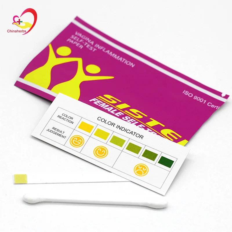 

2020 new product hot selling women vaginal wellness PH vaginal ph test strip
