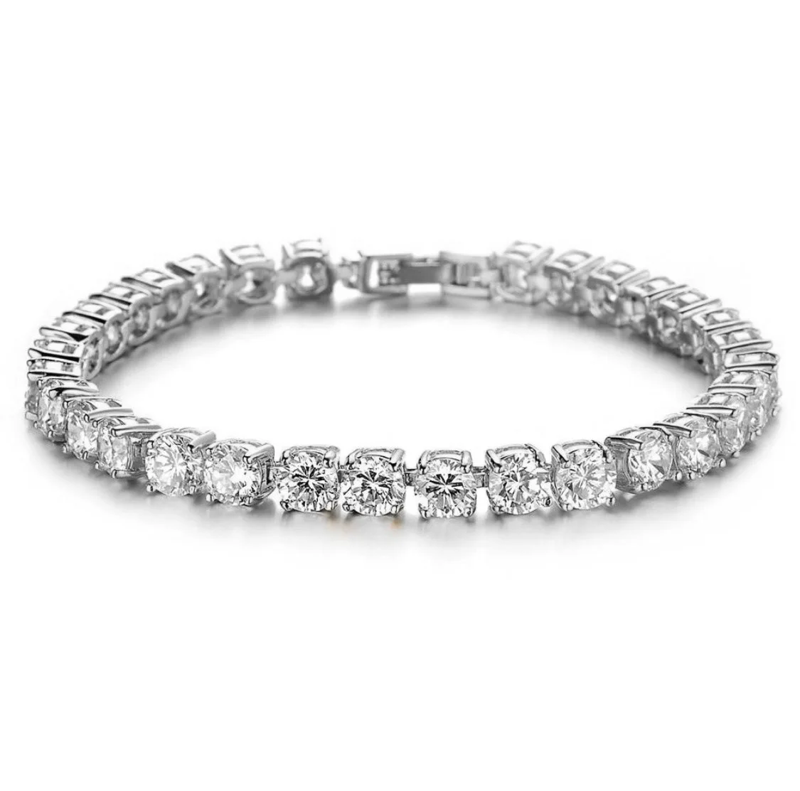

Hot selling hip hop rhinestone men charm diamond bracelet bangles for gift