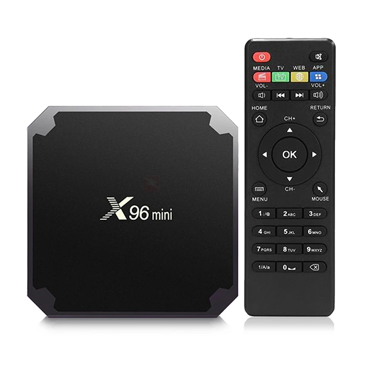 

Ready to ship original X96 mini android tv box 1gb 8gb 2gb 16gb Amlogic S905W ott tv box X96mini