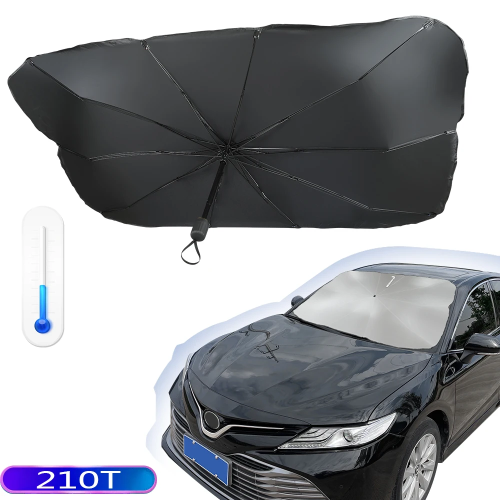 

Factory Outlet 210T Car Umbrella UV-Protection Car Sunshades Universal for Kids