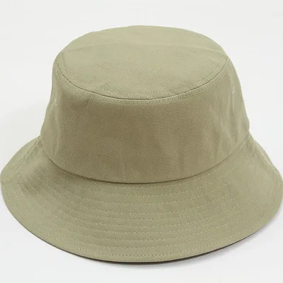 

Summer 2021 colorful cotton fishermen sun hat custom logo fashion bucket hat, 12 colors