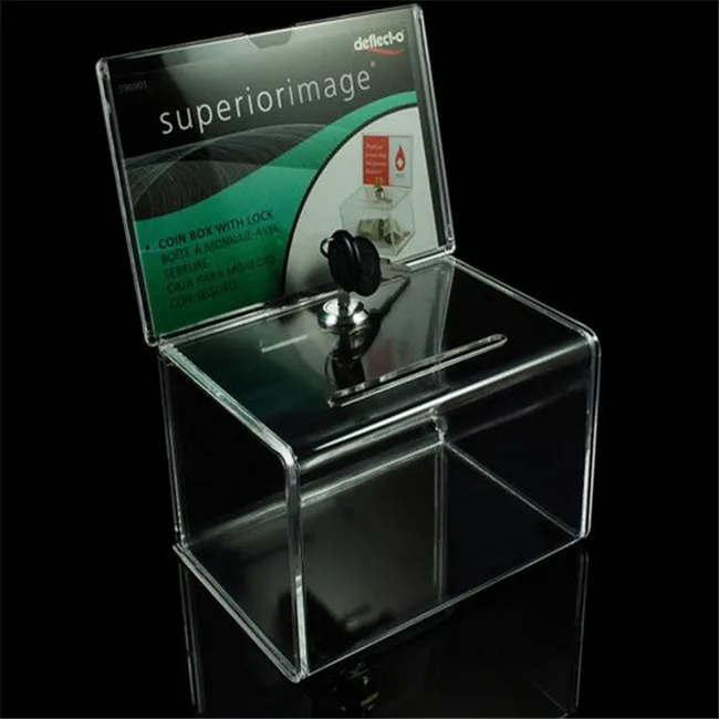 Acrylic Suggestions Box,Plastic Suggestion Box Idea