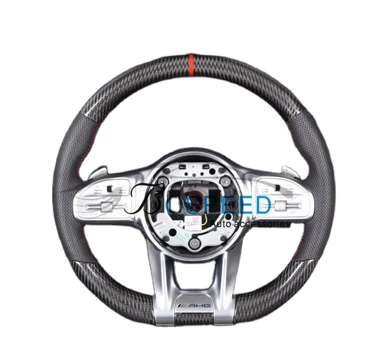 
Carbon Fiber Steering Wheel racing car wheel For Mercedes AMG 