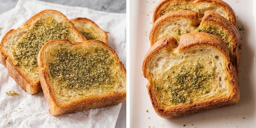 Traditional za’atar blend with bread