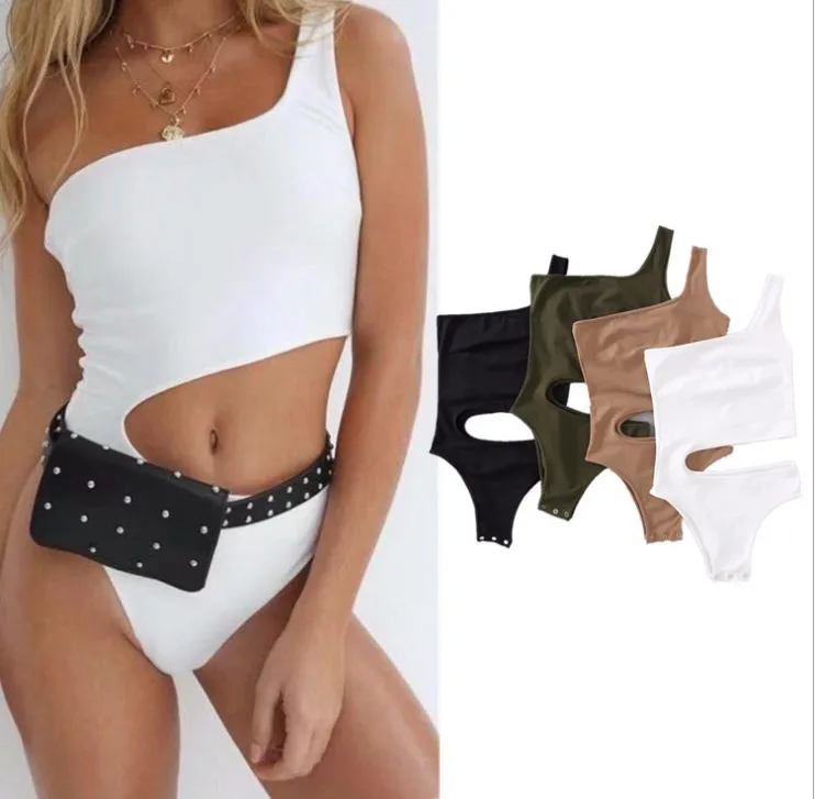 

custom logo backless basic ladies transparent bodysuit