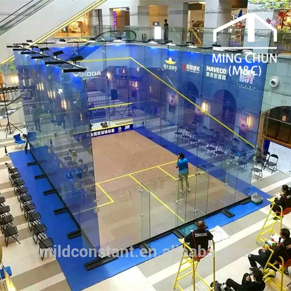 
Full Glass Squash Court With Ceramic Dots Wholesale  (60615732232)
