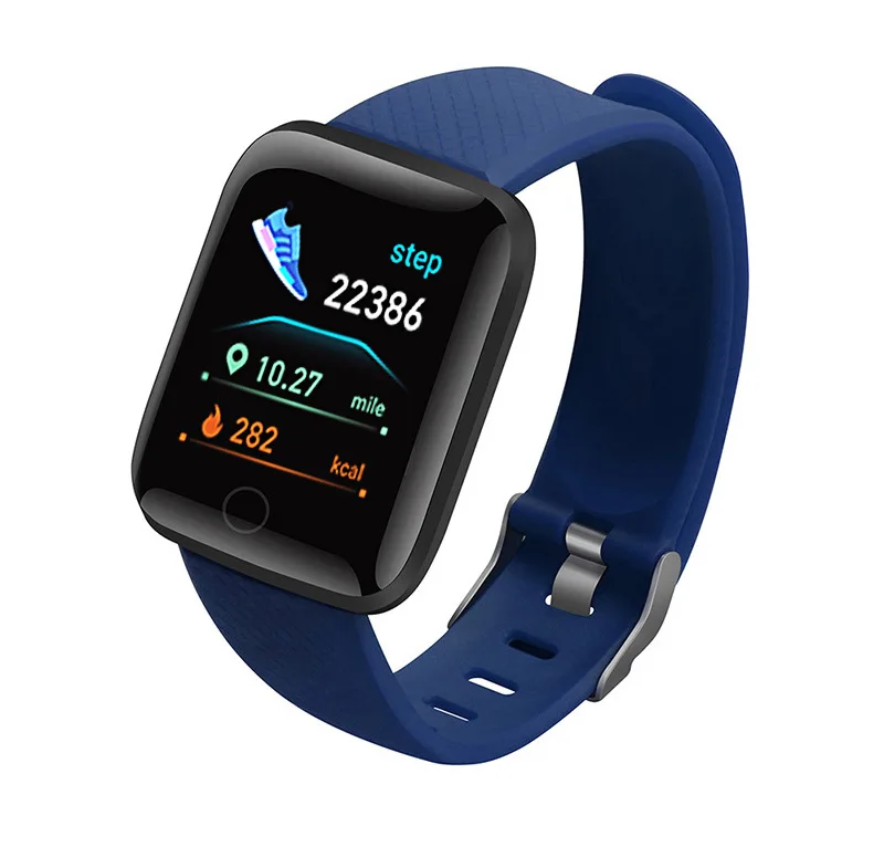 

amazon hot selling smart watch id 116 plus wrist band bracelet blood pressure reloj inteligente d13 smartwatch