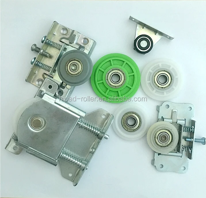 LNIEGE Rueda de Nylon Muebles para Puertas corredizas Juego de Rodillos para Puerta corrediza Juego de Rodillos 1SET