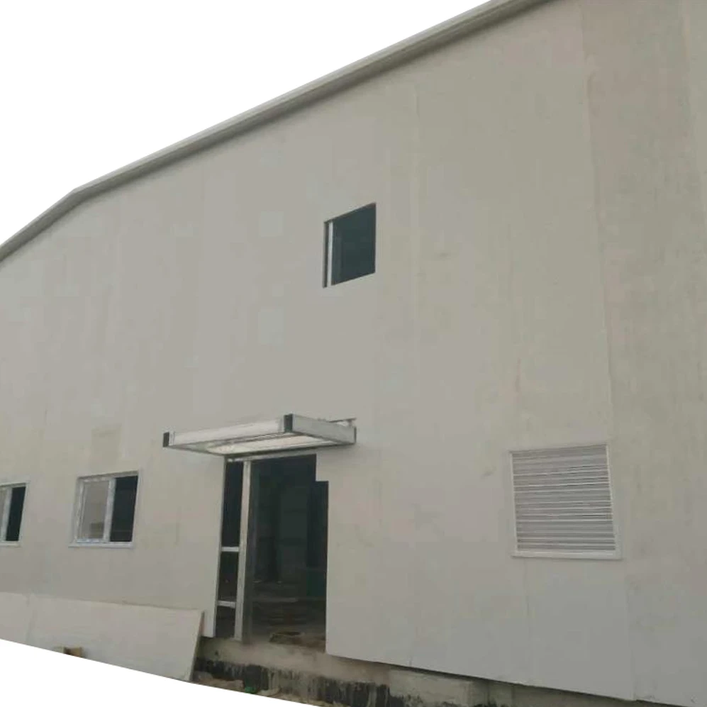 Pre-fabricated Security Ready Made Steel Structure Warehouse Building Sale