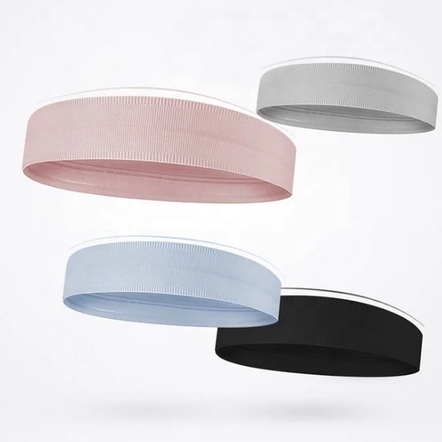 

Non-slip headband for sports nylon yoga running Moisture-wicking headband sweat absorption belt anti-skid, Any color is available